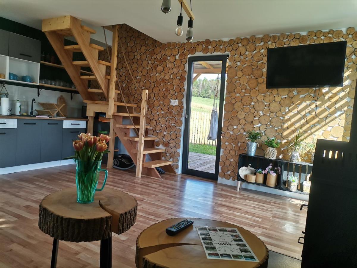 Bieszczadzkie Boho Stodoly Apartamento Myczkowce Exterior foto